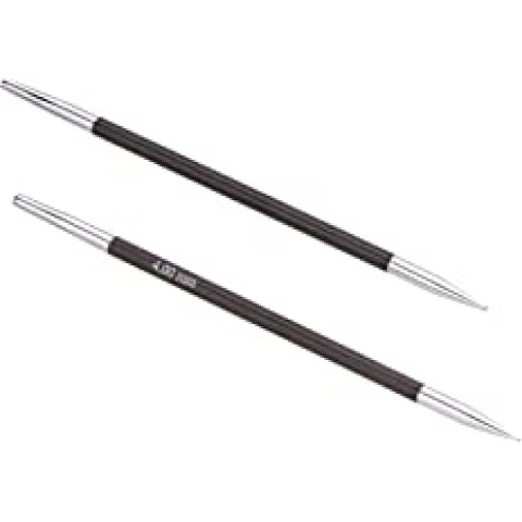 KnitPro Karbonz Değiştirilebilir Misinalı Şiş Ucu – 13 cm
