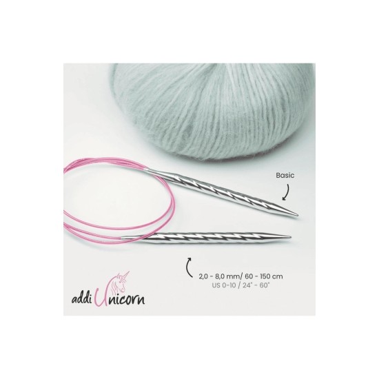 Addi Unicorn sabit misinalı şiş 80cm