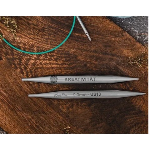 KnitPro Mindful Değiştirilebilir Misinalı Şiş Ucu – 10 cm