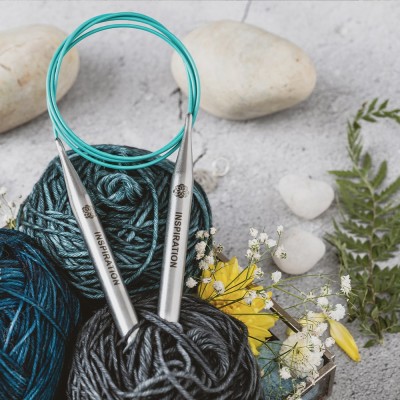 KnitPro Mindful Sabit Misinalı Örgü Şişi – 100 cm