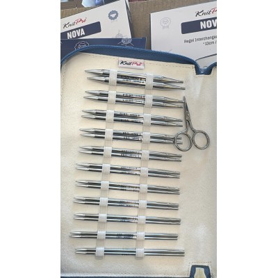 KnitPro Nova Regal Metal Misinalı Şiş Seti 13 cm 