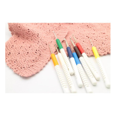 Addi plastik saplı aliminyum  15cm Yün Tığ - Addi plastik saplı aliminyum  15cm Yün Tığ -