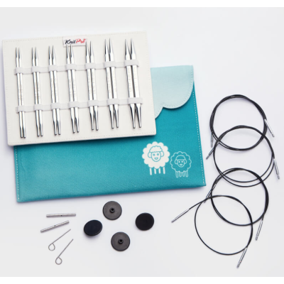 Knitpro Nova Cubics Misinalı Değiştirilebilir Yuvarlak Örgü Şiş Seti YENİ AMBALAJ Knitpro Nova Cubics Misinalı Değiştirilebilir Yuvarlak Örgü Şiş Seti YENİ AMBALAJ