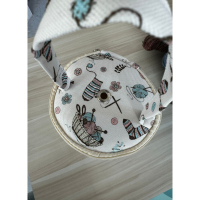 Yumak çantası 16x16 mini boy özel tasarım 