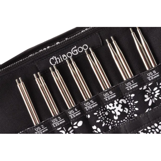 ChiaoGoo TWIST Lace 5″ (13 cm) Değiştirilebilir Şiş Seti – Small (2,75–5 mm)