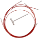 ChiaoGoo TWIST Lace 5″ (13 cm) Değiştirilebilir Şiş Seti – Complete (2,75–10 mm)