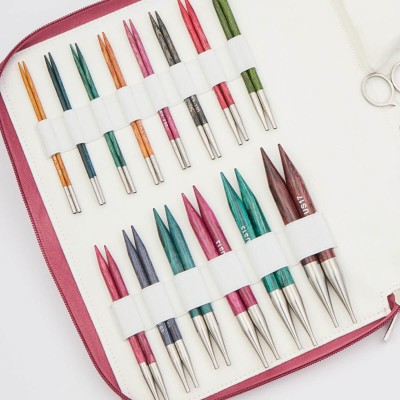 Knitpro Dreamz Grande Değiştirilebilir Şiş Seti - Uzun şiş uçları Knitpro Dreamz Grande Değiştirilebilir Şiş Seti - Uzun şiş uçları