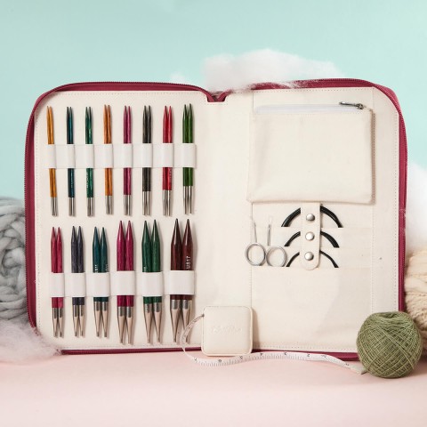 KnitPro Dreamz Grande Değiştirilebilir Misinalı Şiş Seti – 13 cm