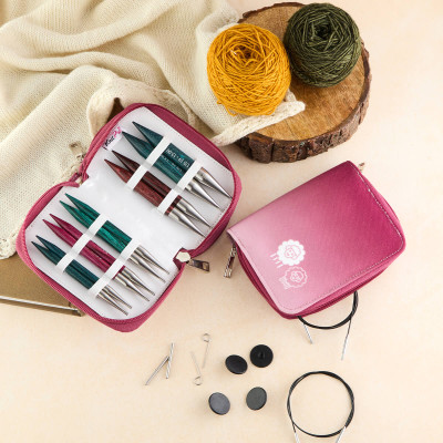 Knitpro Dreamz Chunky Set (13 cm) -uzun şiş uçları - 200635 Knitpro Dreamz Chunky Set (13 cm) -uzun şiş uçları - 200635