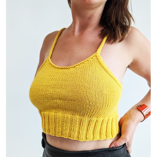 Gençler ve Yetişkinler için Crop Pattern Bralet üst, Festivaller ve Partiler için, Yelek Atlet Sütyen