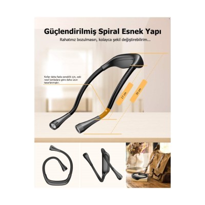 Şarjlı Led Boyun Lamba Taşınabilir Örgü Lambası Şarjlı Led Boyun Lamba Taşınabilir Örgü Lambası