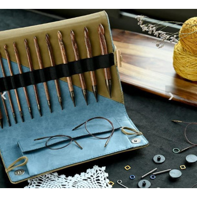 Ginger Deluxe Afgan Regal Tunus  Tığ  Set Ginger Deluxe Afgan Regal Tunus  Tığ  Set