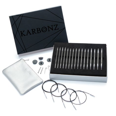 KnitPro Karbonz Box of Joy Değiştirilebilir Şiş Seti – 13 cm KnitPro Karbonz Box of Joy Değiştirilebilir Şiş Seti – 13 cm