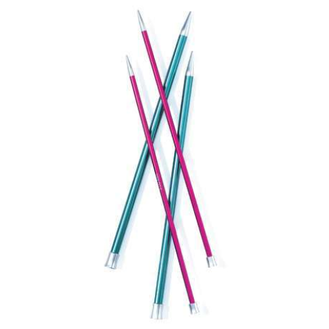 KnitPro Zing Grande Düz Şiş Seti – 25 cm