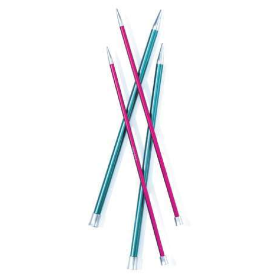 KnitPro Zing Grande Düz Şiş Seti – 25 cm