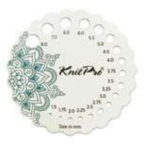 KnitPro Mindful Şiş Numarası Ölçer