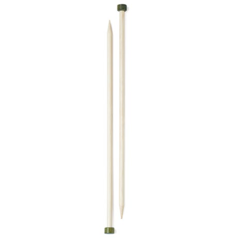 KnitPro Bamboo Düz Örgü Şişi – 30 cm