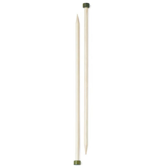 KnitPro Bamboo Düz Örgü Şişi – 30 cm