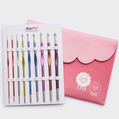 KnitPro Zing Deluxe Alüminyum Tığ Seti