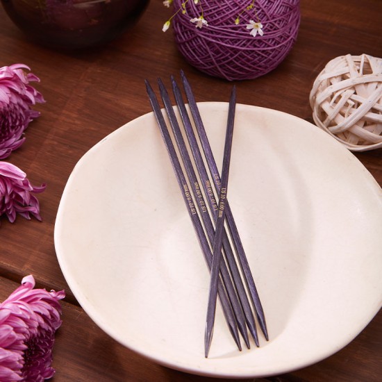 KnitPro Jadore Cubics Çift Uçlu Çorap Şişi – 15 cm