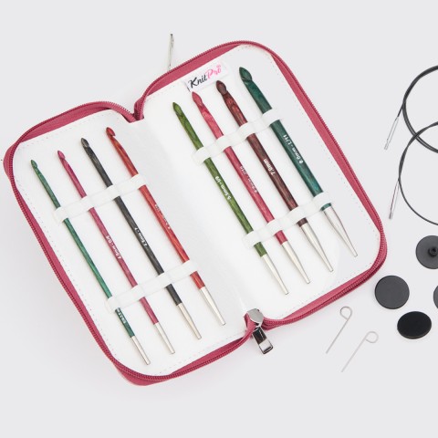 KnitPro Dreamz Deluxe Değiştirilebilir Tunus Tığ Seti