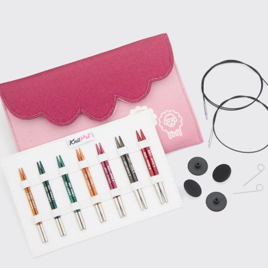 KnitPro Dreamz Midi Değiştirilebilir Şiş Seti – 10 cm KnitPro Dreamz Midi Değiştirilebilir Şiş Seti – 10 cm