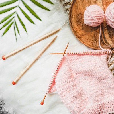 KnitPro Basix Düz Örgü Şişi – 40 cm