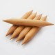 KnitPro Jumbo Beech Çift Uçlu Çorap Şişi – 20 cm