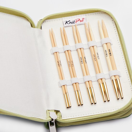 KnitPro Bamboo Başlangıç Değiştirilebilir Şiş Seti – 13 cm KnitPro Bamboo Başlangıç Değiştirilebilir Şiş Seti – 13 cm