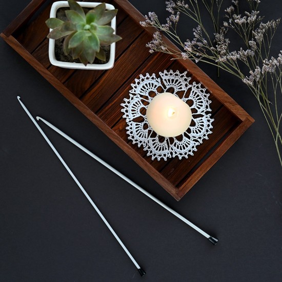 KnitPro Alüminyum Klasik Tunus Tığı – 30 cm KnitPro Alüminyum Klasik Tunus Tığı – 30 cm
