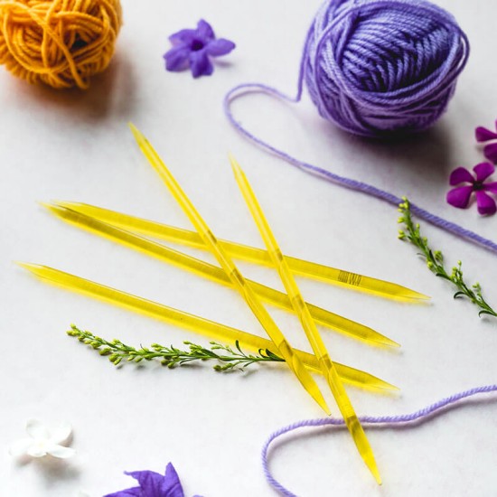 KnitPro Trendz Çift Uçlu Çorap Şişi – 15 cm