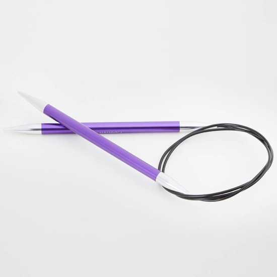 KnitPro Zing Sabit Misinalı Örgü Şişi – 120 cm