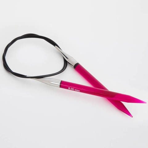 KnitPro Trendz Sabit Misinalı Örgü Şişi – 60 cm