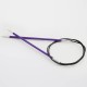 KnitPro Zing Sabit Misinalı Örgü Şişi – 120 cm