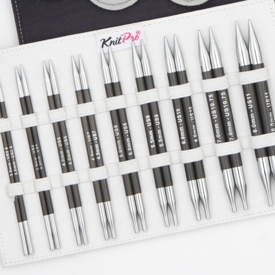 KnitPro Karbonz Deluxe Değiştirilebilir Şiş Seti – 13 cm KnitPro Karbonz Deluxe Değiştirilebilir Şiş Seti – 13 cm