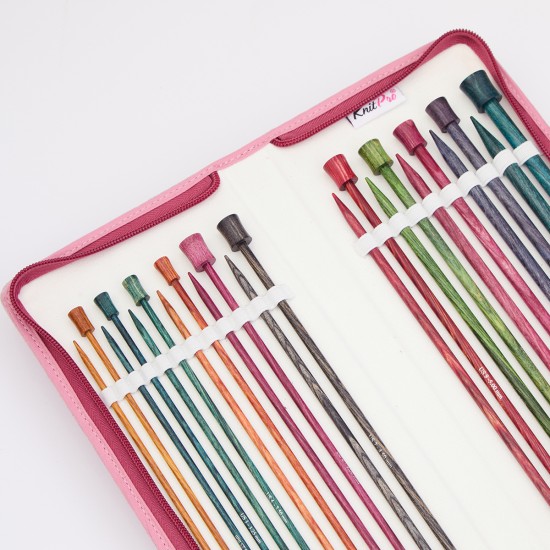 KnitPro Dreamz Grande Düz Şiş Seti – 25 cm