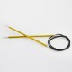 KnitPro Zing Sabit Misinalı Örgü Şişi – 120 cm