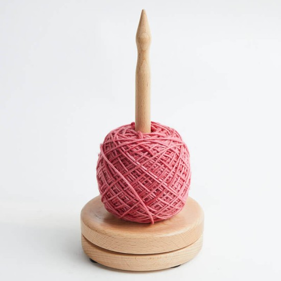 KnitPro Natural Ahşap Yumak Tutucu KnitPro Natural Ahşap Yumak Tutucu