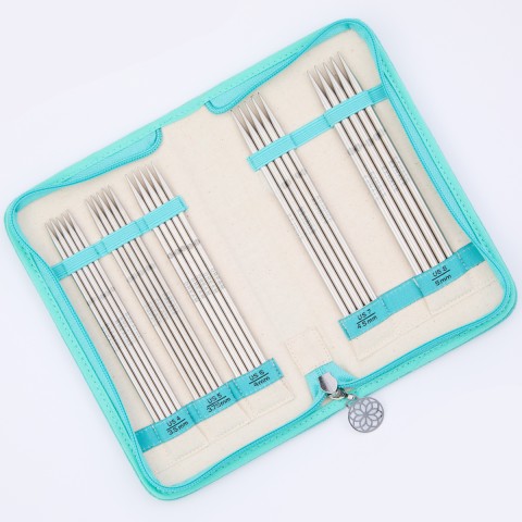 KnitPro Mindful Compassion Çorap Şiş Seti – 15 cm