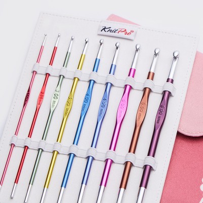 KnitPro Zing Deluxe Alüminyum Tığ Seti