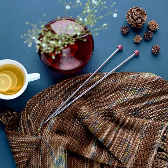 KnitPro Nova Düz Örgü Şişi – 30 cm