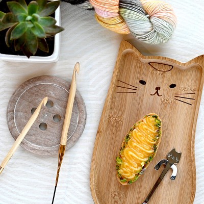 KnitPro Bamboo Değiştirilebilir Tunus Tığı