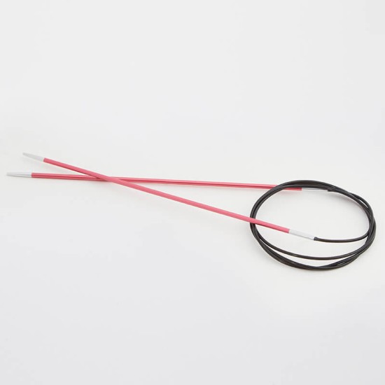 KnitPro Zing Sabit Misinalı Örgü Şişi – 120 cm