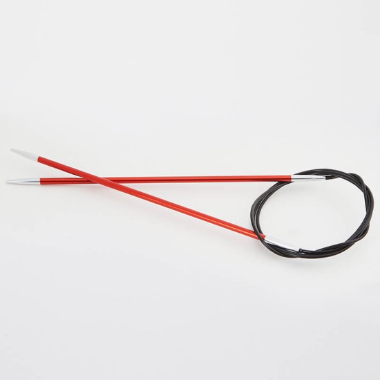 KnitPro Zing Sabit Misinalı Örgü Şişi – 120 cm