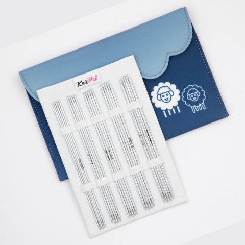 KnitPro Nova Deluxe Çorap Şiş Seti – 15 cm