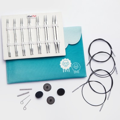 KnitPro Nova Cubics Deluxe Değiştirilebilir Şiş Seti – 13 cm KnitPro Nova Cubics Deluxe Değiştirilebilir Şiş Seti – 13 cm