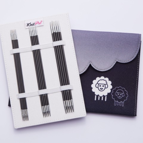 KnitPro Karbonz Başlangıç Çorap Şiş Seti – 15 cm