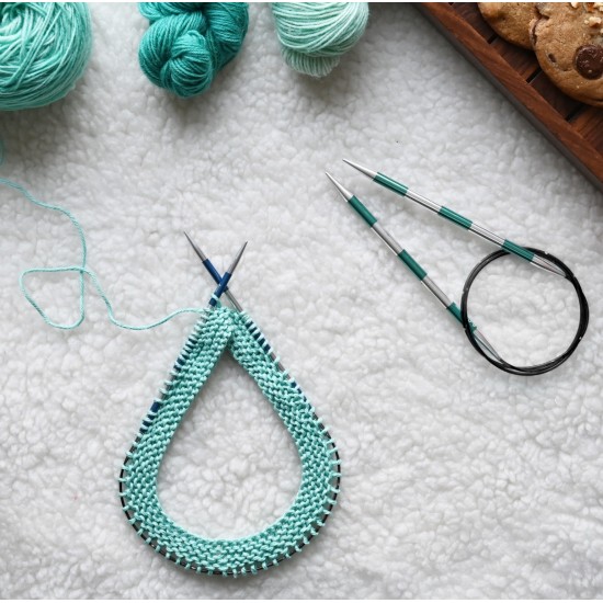 KnitPro Smartstix Sabit Misinalı Örgü Şişi – 100 cm