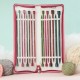 KnitPro Dreamz Deluxe Düz Şiş Seti – 25 cm