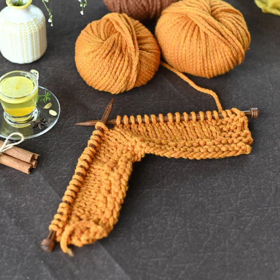 KnitPro Ginger Düz Örgü Şişi – 30 cm